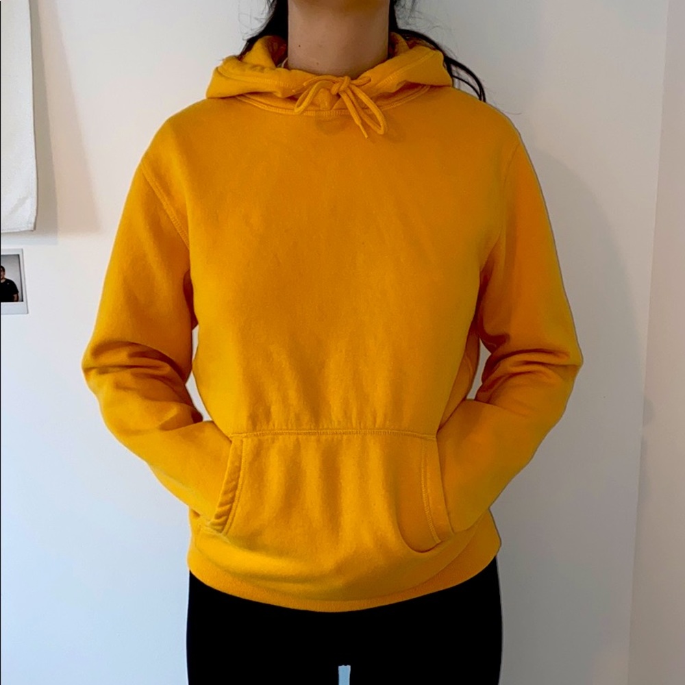 Original orange basic hoodie from Men’s section